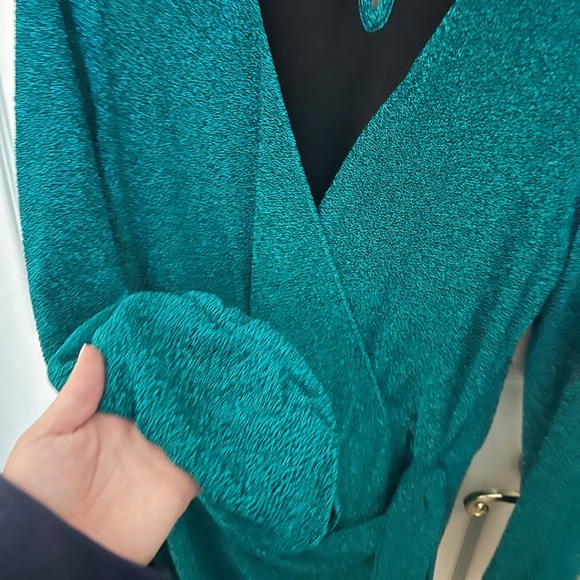 Show Me Your MUMU Wrap Dress with Shorts - Picture 2 of 3